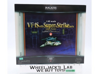 VF-1S Super Strike Roy Focker Valkyrie Macross 1/60 Robotech 1984 100% Complete