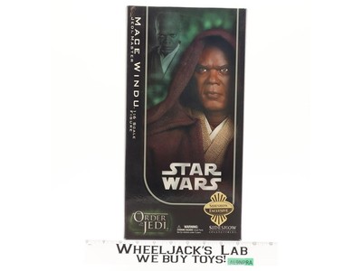 Mace Windu Star Wars Order of the Jedi 2006 Sideshow 1:6 Action Figure NEW MIB