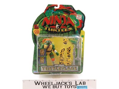 Mike Camo Armor Turtleflage Teenage Mutant Ninja Turtle TMNT Playmates MOSC NEW