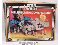 Millennium Falcon WORKS 100% Complete W/Box Star Wars 1979 Kenner Vehicle