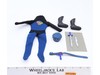 Captain Action Original Outfit Captain Action1966 Ideal Vintage 12" Accessories