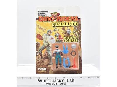 Faze Commando SEALED MOSC Dino Riders Vintage Action Figure 1989 Tyco