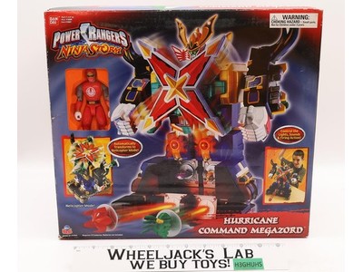 Hurricane Command Megazord Ninja Storm Electronic Power Rangers 2003 Bandai