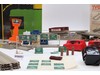 Electric Trucking US1 Scale HO Slot Car TYCO Airport + 20-Piece Track Works