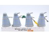 Lot of 4 Dalek Doctor Who 1987 Dapol Pull Back Action Action Robot Figures