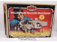 Millennium Falcon WORKS 100% Complete W/Box Star Wars 1979 Kenner Vehicle