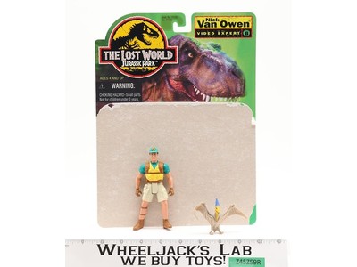 Nick Van Owen Video Expert W/HAT Jurassic Park The Lost World W/CARDBACK
