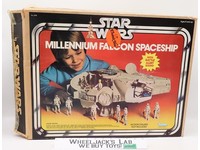 Millennium Falcon WORKS 100% Complete W/Box Star Wars 1979 Kenner Vehicle