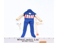 Captain Action Captain America Bodysuit, Pistol, Holster 1966 Ideal Vintage