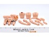 Lot of 20 Miscellaneous Body Parts Action Jackson Mego 8" 1971 Vintage Figure