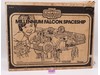 Millennium Falcon WORKS 100% Complete W/Box + Insert Star Wars 1979 Kenner