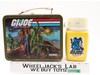 GI Joe Real American Hero Metal Lunch Box W/Thermos 1982 Thermos Brand