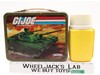 GI Joe Real American Hero Metal Lunch Box W/Thermos 1982 Thermos Brand