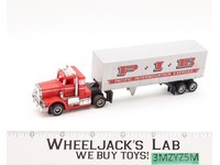 P.I.E. US-1 Red Peterbilt Semi & Trailer HO Scale Slot Car TYCO 1980s Vtg