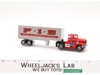 P.I.E. US-1 Red Peterbilt Semi & Trailer HO Scale Slot Car TYCO 1980s Vtg