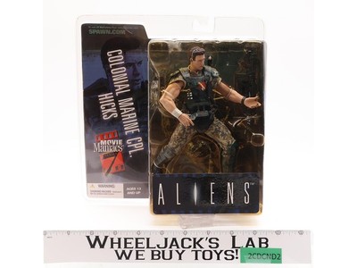 Colonial Marine CPl Hicks Movie Maniacs Series 7 Aliens McFarlane 2004 MOSC NEW