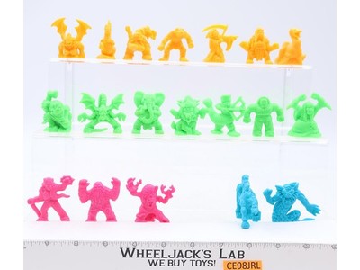 Lot of 19 Monster in my Pocket Matchbox 1992 Series 2 Figures