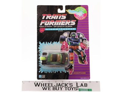 Rage G2 Transformers EUROPEAN 1992 Hasbro UK Action Figure NEW SEALED