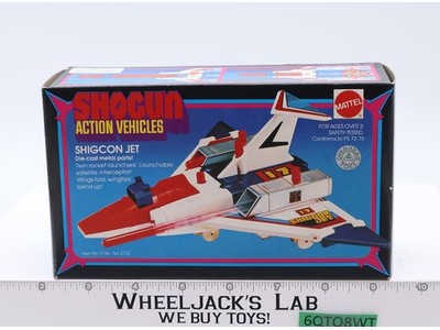 Shigcon Jet Die-Cast Shogun Warriors 1978 Mattel Vintage Action Figure MIB NEW