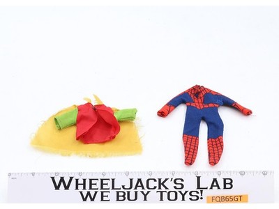 Spiderman & Robin Original Clothing ONLY Mego 8" 1974 Vintage Action Figure