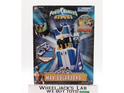 Deluxe Max Solarzord Power Rangers Light Speed Rescue 2000 Bandai NEW MIB