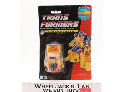 Turbomaster Scorch Transformers EUROPEAN 1992 Hasbro UK Figure NEW SEALED