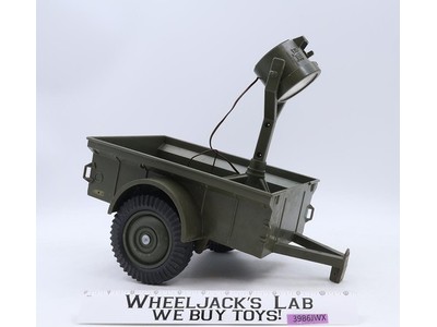 Combat Jeep 7000 TRAILER & SEARCHLIGHT ONLY GI Joe 1965 Vintage Vehicle