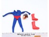 Captain Action Superman Suit, Boots, Mask Ideal 1966 Vintage Accessories