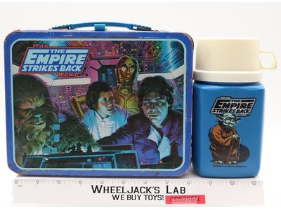 Star Wars Empire Strikes Back Metal Lunchbox w/ Thermos 1980 Vtg King-Seeley