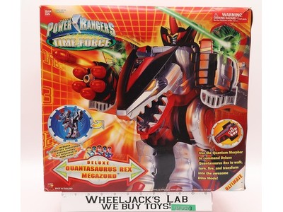 Deluxe Quantasaurus Rex Megazord 100% Complete Power Rangers Time Force Bandai