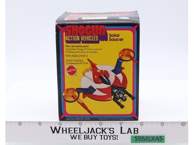 Solar Saucer Die-Cast Shogun Vehicles 1978 Mattel Vintage Action Figure MIB NEW