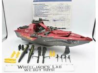 Cobra Moray Hydrofoil B Gi Joe Cobra Vintage Action Figure Vehicle Hasbro 1985