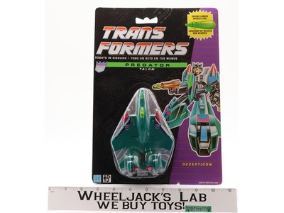 Talon G2 Transformers EUROPEAN 1992 Hasbro UK Action Figure NEW SEALED