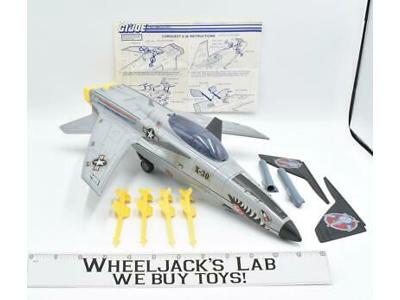 Conquest X-30 Jet 100% Complete A 1986 Gi Joe Vintage Vehicle Hasbro