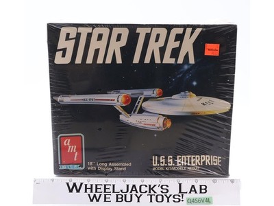 #6676 U.S.S. Enterprise NCC-1701 Star Trek 1989 AMT ERTL Model Kit NEW SEALED