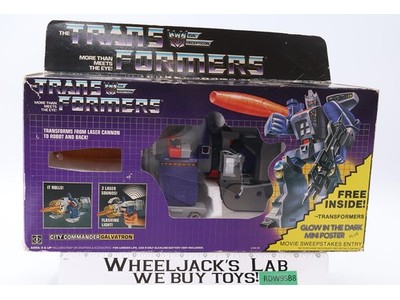 Galvatron W/Box & Insert 100% Complete 1986 Vintage G1 Transformers Figure