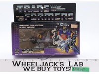 Bombshell 100% Complete W/BOX & INSERT 1985 Vintage Hasbro G1 Transformers