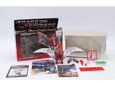 Swoop W/BOX & INSERT 1985 Vintage Hasbro G1 Transformers Action Figure