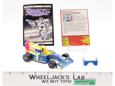 Deluge Color Changers 100% Complete 1992 Hasbro Transformers Action Figure