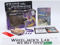 Blitzwing 100% Complete W/BOX 1985 Vintage G1 Transformers Hasbro Action Figure