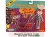 Pee Wee Herman With Helmet & Scooter Poseable 1988 Matchbox Vintage NEW MOSC