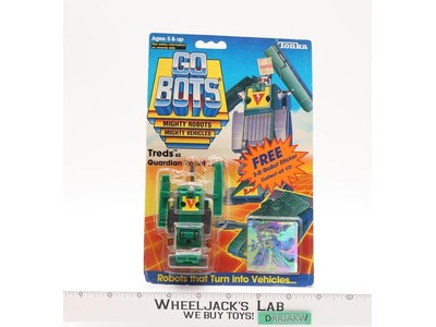 Treds 62 Tank Mighty Robots 1985 Tonka Gobots Vintage Figure NEW MOSC Sealed