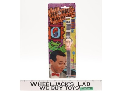 Wrist Watch Pee Wee's Playhouse 1988 Nelsonic 8" Length NEW MOSC