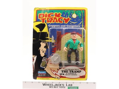 The Tramp Dick Tracy 5" Coppers & Gangsters Action Figure 1990 Playmates MOSC