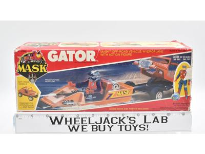 Gator Hayes 100% Complete w Box Vehicle MASK M.A.S.K. 1986 Kenner Vintage