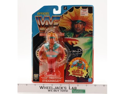 Ricky The Dragon Steamboat FRENCH WWF Wrestling 1992 Hasbro Figure NEW SEALED