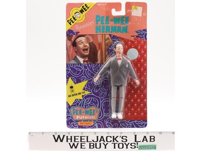 Pee Wee Herman Poseable Playhouse 1988 Matchbox 6" Action Figure NEW MOSC
