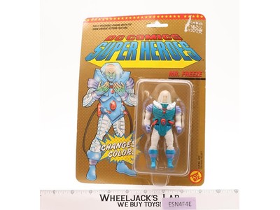 Mr. Freeze CHANGES COLOR DC Comics Super Heroes 1989 Toy Biz Figure NEW MOSC
