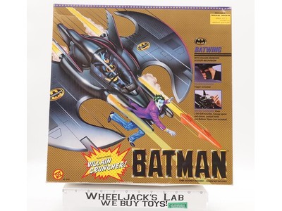 Batman Batwing Vehicle Villian Cruncher DC Comics 1989 Vintage Used In Box