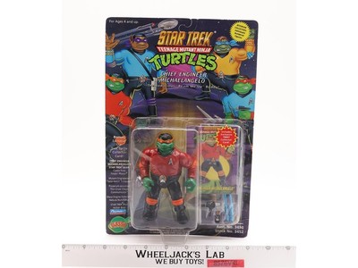 Chief Engineer Michaelangelo TMNT Star Trek 1994 Playmates NEW SEALED